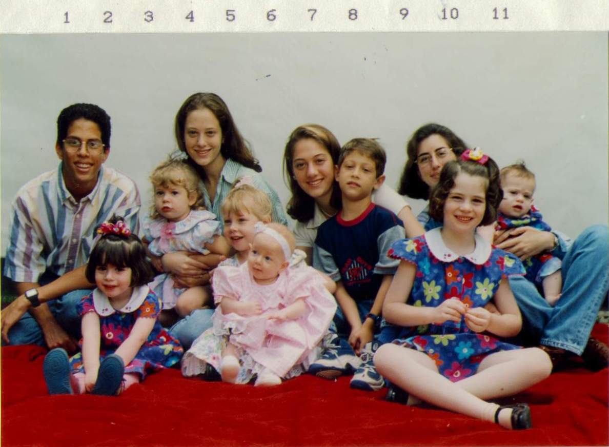 Petits enfants de Peter et Saba Mayer à Caracas (07/1997)